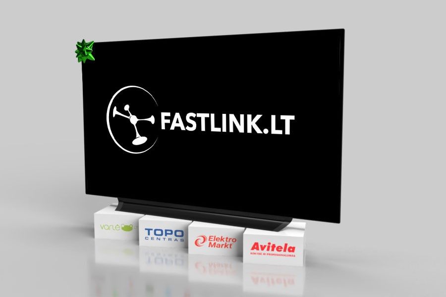 Atnaujinę televizorių FASTLINK televiziją gaunate dovanų!